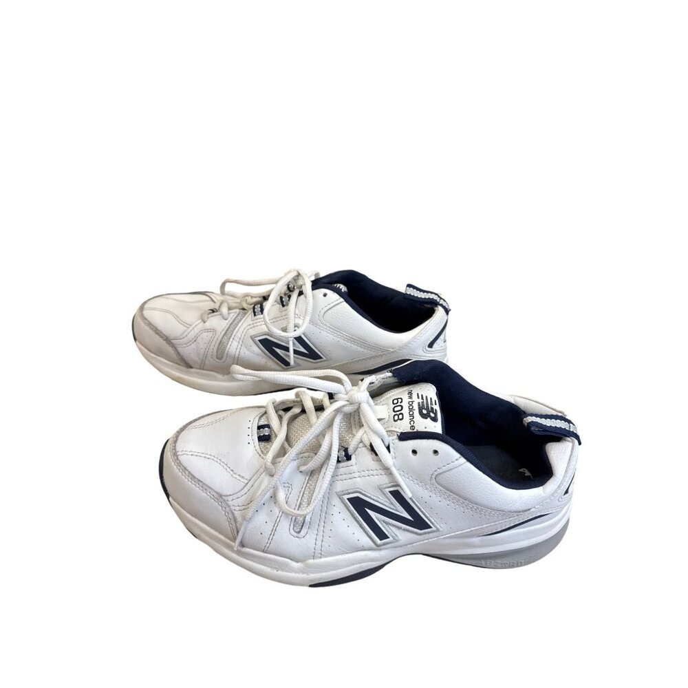 New Balance 608 Mens White blue Sneakers shoes  Size 9 SKU 8231 - Picture 3 of 11